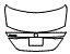 Trunk Lid Kit pattern for the 2019 Mercedes Benz E-Class Sedan
