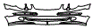 Bumper Kit pattern for the 2005 Mercedes Benz E320