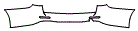 Rear Bumper Kit pattern for the 2017 Mercedes Benz E-Class Wagon