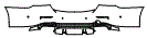 Rear Bumper Kit pattern for the 2023 Mercedes Benz E-Class Sedan