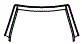 Roof and A-Pillar Kit pattern for the 2023 Mercedes Benz E-Class Cabriolet