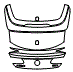 Trunk Lid Kit pattern for the 2023 Mercedes Benz E-Class Cabriolet