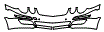 Bumper and Luggage Area Kit pattern for the 2009 Mercedes Benz E320 Bluetec