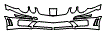 Bumper and Luggage Area Kit pattern for the 2007 Mercedes Benz E63
