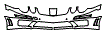 Bumper and Luggage Area Kit pattern for the 2007 Mercedes Benz E63