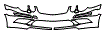 Bumper Kit pattern for the 2007 Mercedes Benz E320 Bluetec
