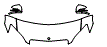 Hood, Fender and Mirror Kit pattern for the 2013 Mercedes Benz S350