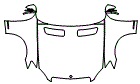 Full Hood, Fender and Mirror Kit pattern for the 2013 Mercedes Benz S350
