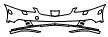Bumper Kit pattern for the 2013 Mercedes Benz S350