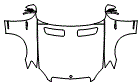 Full Hood, Fender and Mirror Kit pattern for the 2010 Mercedes Benz S63