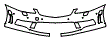 Bumper and Luggage Area Kit pattern for the 2012 Mercedes Benz S63