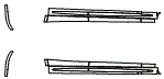 Rocker Panel Kit pattern for the 2014 Mercedes Benz S550