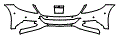 Bumper Kit pattern for the 2014 Mercedes Benz S550