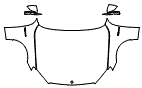 Full Hood, Fender and Mirror Kit pattern for the 2014 Mercedes Benz S63
