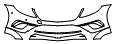Bumper Kit pattern for the 2014 Mercedes Benz S63