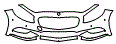 Bumper Kit pattern for the 2021 Mercedes Benz S-Class Coupe