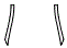 A-Pillar Kit pattern for the 2021 Mercedes Benz S-Class Coupe