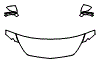 Hood, Fender and Mirror Kit pattern for the 2021 Mercedes Benz S-Class Cabriolet