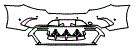 Rear Bumper Kit pattern for the 2021 Mercedes Benz S-Class Coupe