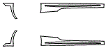 Rocker Panel Kit pattern for the 2021 Mercedes Benz S-Class Cabriolet