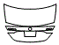 Trunk Lid Kit pattern for the 2020 Mercedes Benz Maybach S 580 4MATIC