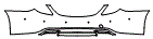 Rear Bumper Kit pattern for the 2015 Mercedes Benz S-Class Sedan
