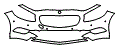 Bumper Kit pattern for the 2016 Mercedes Benz S-Class Coupe