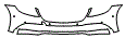 Bumper Kit pattern for the 2018 Mercedes Benz S-Class Sedan