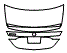 Trunk Lid Kit pattern for the 2018 Mercedes Benz S-Class Sedan
