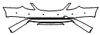 Rear Bumper Kit pattern for the 2020 Mercedes Benz Maybach S 580 4MATIC