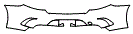 Rear Bumper Kit pattern for the 2021 Mercedes Benz S-Class Cabriolet