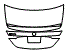 Trunk Lid Kit pattern for the 2018 Mercedes Benz S-Class Sedan