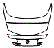 Trunk Lid Kit pattern for the 2021 Mercedes Benz S-Class Cabriolet