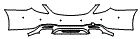 Rear Bumper Kit pattern for the 2018 Mercedes Benz S-Class Sedan