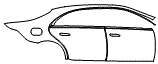 Door and Rear Fender Kit pattern for the 2026 Mercedes Benz S-Class Sedan