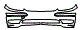Bumper Kit pattern for the 2001 Mercedes Benz S500