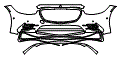 Bumper Kit pattern for the 2026 Mercedes Benz S-Class Sedan
