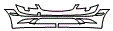 Bumper Kit pattern for the 2007 Mercedes Benz S550