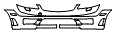 Bumper Kit pattern for the 2008 Mercedes Benz S63