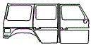 Door and Rear Fender Kit pattern for the 2015 Mercedes Benz G63