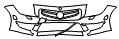 Bumper Kit pattern for the 2014 Mercedes Benz CLS63