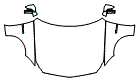 Full Hood, Fender and Mirror Kit pattern for the 2015 Mercedes Benz CLS 4-Door Coupe