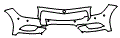 Bumper pattern for the 2015 Mercedes Benz CLS 4-Door Coupe