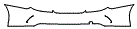 Rear Bumper Kit pattern for the 2015 Mercedes Benz CLS 4-Door Coupe
