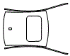 Roof Kit pattern for the 2023 Mercedes Benz CLS 4-Door Coupe