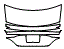 Trunk Lid Kit pattern for the 2015 Mercedes Benz CLS 4-Door Coupe