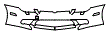 Bumper Kit pattern for the 2006 Mercedes Benz CLS55