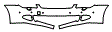 Bumper Kit pattern for the 2006 Mercedes Benz CLS500