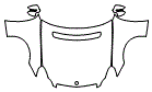 Hood, Fender and Mirror Kit pattern for the 2011 Mercedes Benz CLS550
