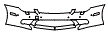 Bumper Kit pattern for the 2006 Mercedes Benz CLS500